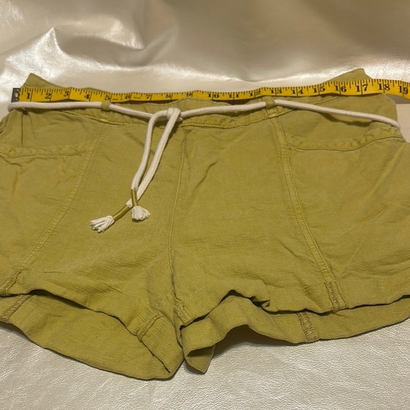 C&C California Yellow Athletic Shorts Relaxed Fit Drawstring - Picture 8 of 9